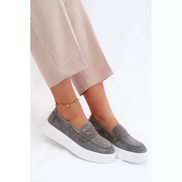  Dámské polobotky VINCEZA 93218 GREY 