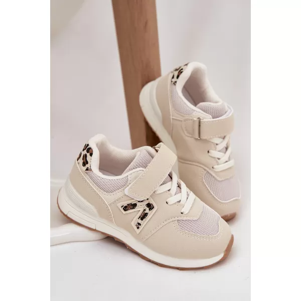  Dětské tenisky BOTO 1678-1D/2D/3D BEIGE 