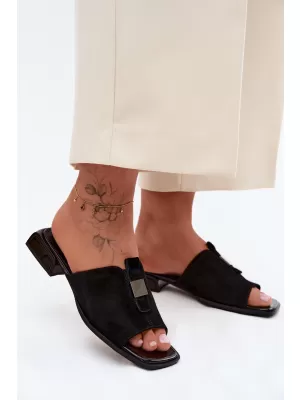 Dámské pantofle D&A JC61-1002 BLACK