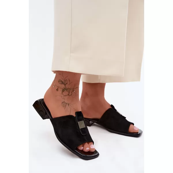  Dámské pantofle D&A JC61-1002 BLACK 