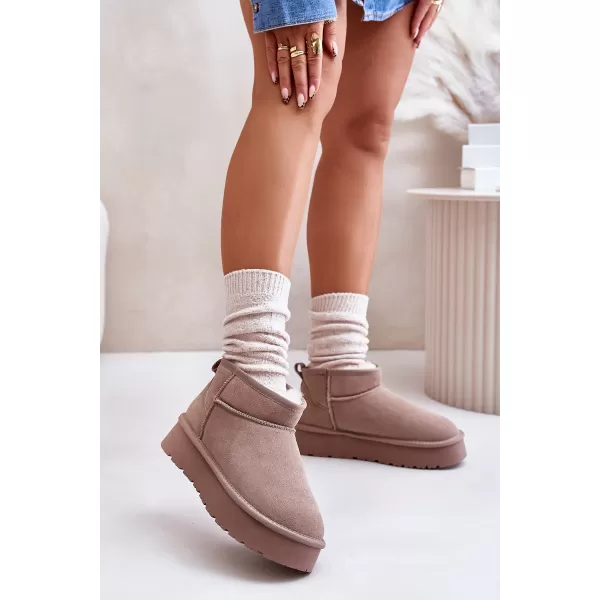  Dámské boty BOTO W5828 KHAKI 