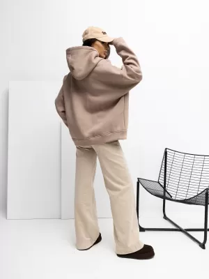 Dámská mikina RUE PARIS RV-BL-A1039.22 DARK BEIGE