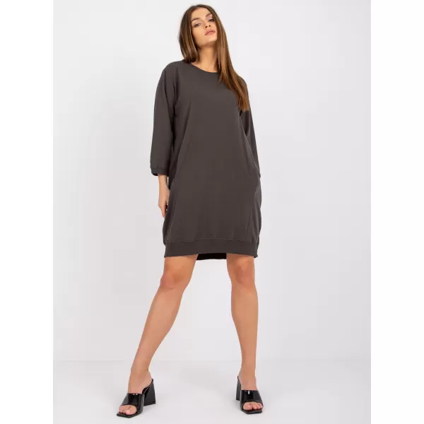  Dámské šaty RELEVANCE RV-SK-6839.95 DARK KHAKI 
