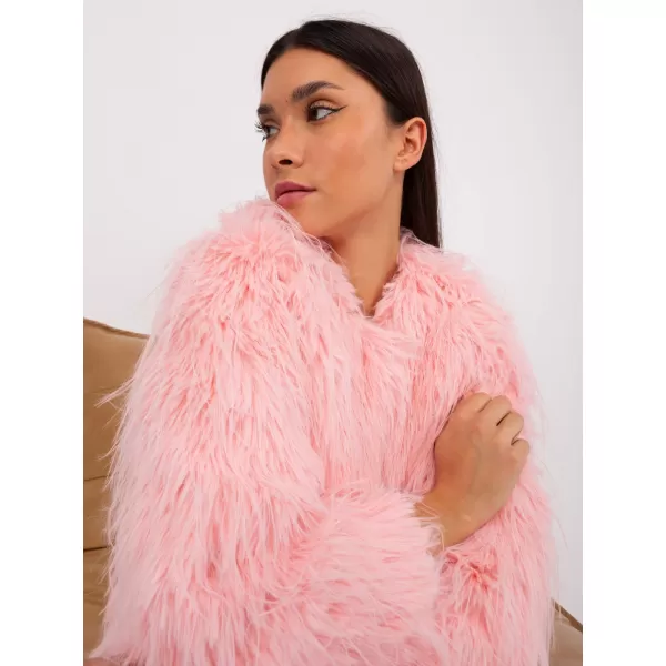  Dámská bunda WOOL FASHION ITALIA AT-KR-2359.96P BRIGHT PINK 