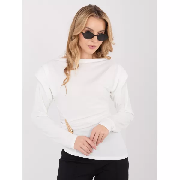  Dámská halenka ITALY MODA IT-BZ-21898.12 ECRU 