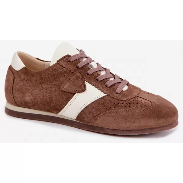  Dámské tenisky ZAZOO N1412/772/1098 MOCHA 