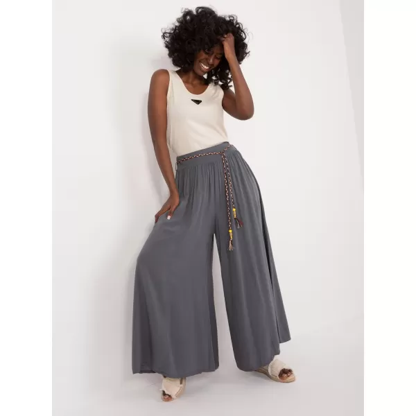  Dámské kalhoty OCH BELLA TW-SP-BI-81733.14 DARK GREY 