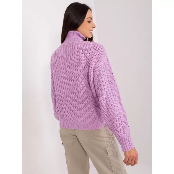  Dámský svetr WOOL FASHION ITALIA AT-SW-2350.91P BRIGHT PURPLE 