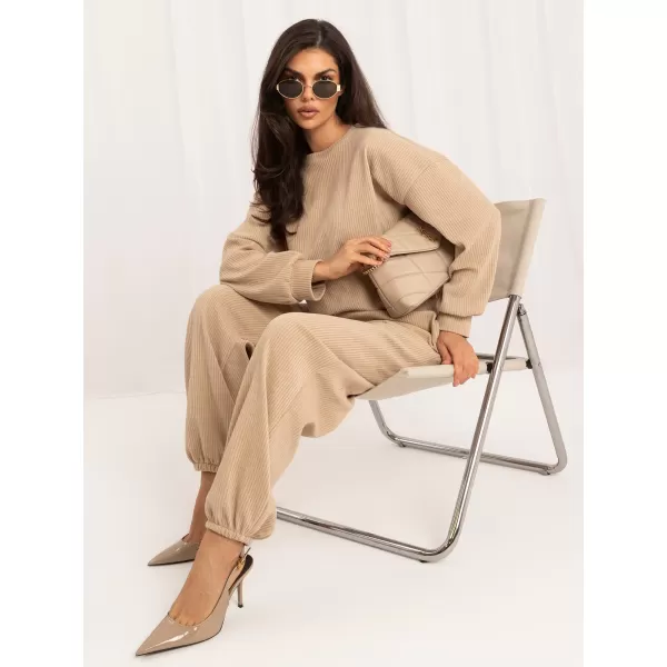  Dámský komplet ITALY MODA MI-KMPL-4381.83 BEIGE 