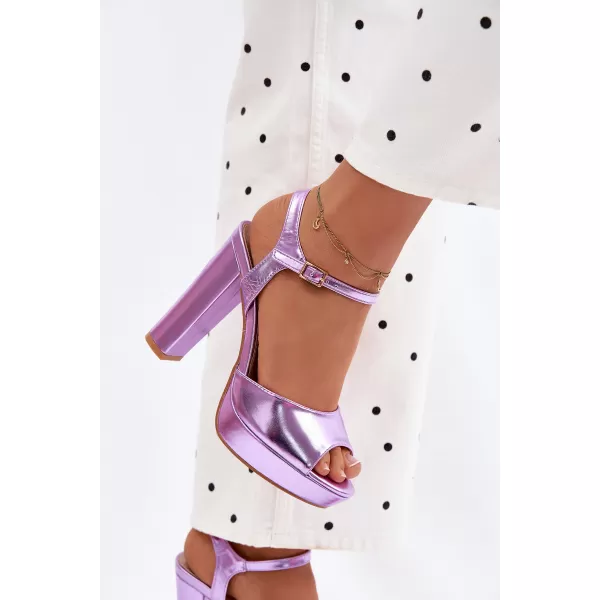  Dámské sandály BOTO H-46 LIGHT PURPLE 