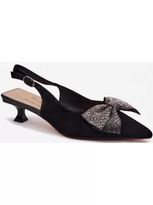 Dámské sandály D&A 42761-19 BLACK