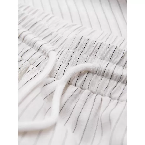  Pánské kalhoty OMBRE OM-PACP-0311 OFF-WHITE 