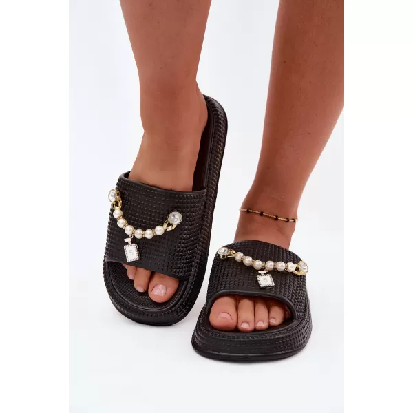  Dámské pantofle BOTO 56160 BLACK 