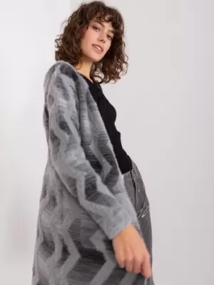 Dámský svetr WOOL FASHION ITALIA AT-SW-234701.34 GRAY