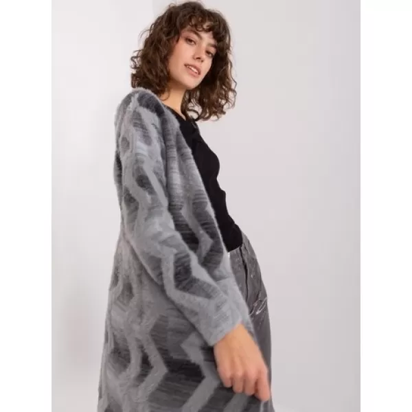  Dámský svetr WOOL FASHION ITALIA AT-SW-234701.34 GRAY 
