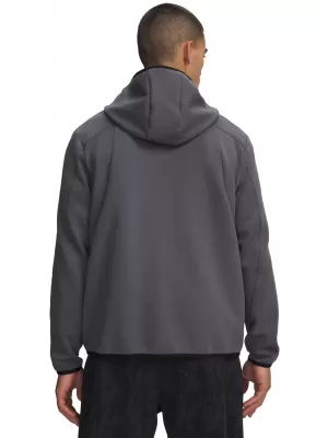 Pánská mikina UNDER ARMOUR UA UNSTOPPABLE FLC FZ 6013431-025 ŠEDÁ