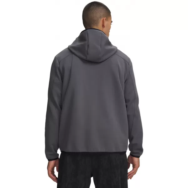  Pánská mikina UNDER ARMOUR UA UNSTOPPABLE FLC FZ 6013431-025 ŠEDÁ 
