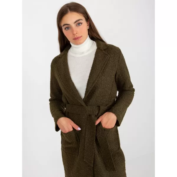  Dámský kabát OCH BELLA TW-PL-BI-5220.63 KHAKI 
