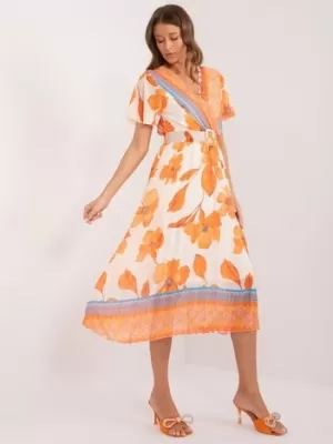 Dámské šaty ITALY MODA DHJ-SK-11331-5.19 ORANGE
