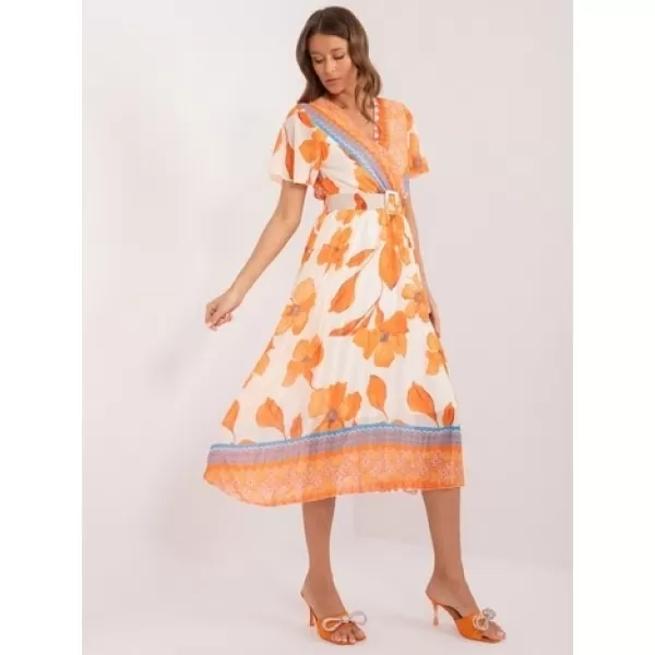  Dámské šaty ITALY MODA DHJ-SK-11331-5.19 ORANGE 