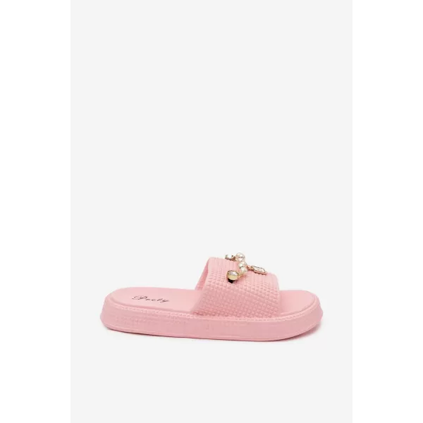  Dámské pantofle BOTO 56160 PINK 