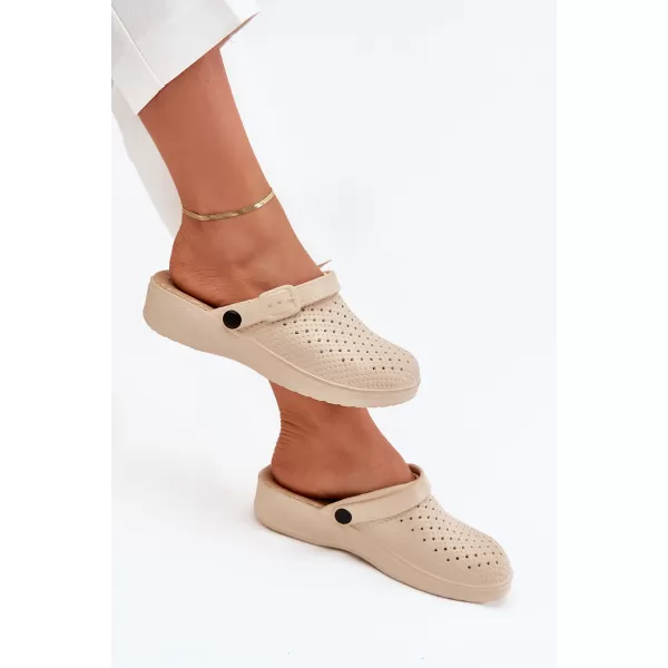  Dámské pantofle BOTO 25SD11-8981 BEIGE 