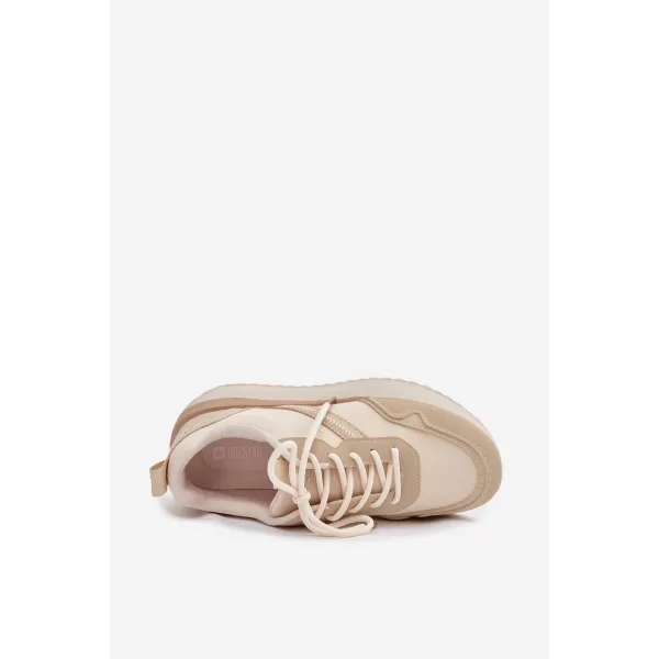  Dámské tenisky BIG STAR SHOES TT274278 BEIGE 