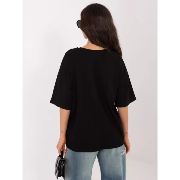  Dámské tričko RUE PARIS RV-BZ-A1230.12 BLACK 