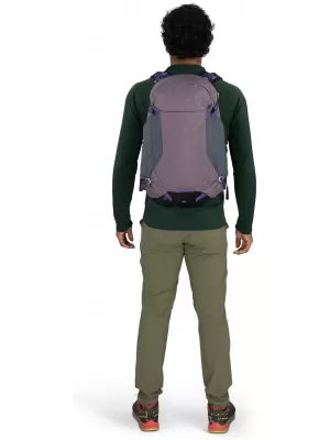 Turistický batoh OSPREY HIKELITE 28 GRAPHITE PURPLE