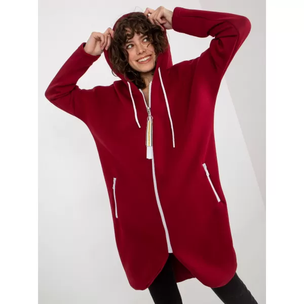  Dámská mikina RELEVANCE RV-BL-4742.20P BURGUNDY 