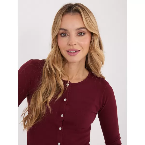  Dámské triko FACTORY PRICE WT-BZ-A1148.82 BURGUNDY 