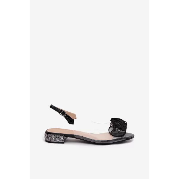 Dámské sandály D&A MR61-9002 BLACK 