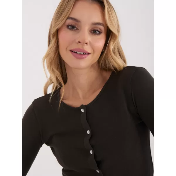  Dámské triko FACTORY PRICE WT-BZ-A1148.82 DARK BROWN 