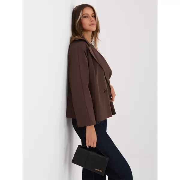  Dámská bunda RUE PARIS IT-KR-FL8897KSM.02 BROWN 