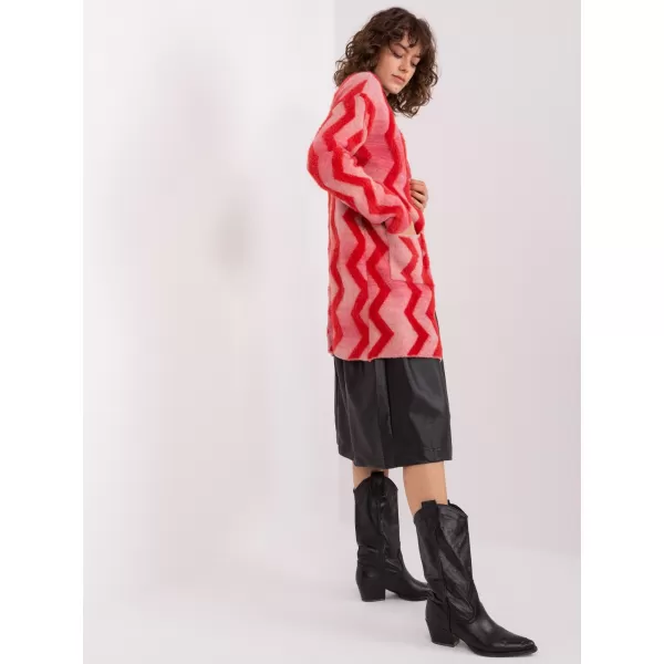  Dámský svetr WOOL FASHION ITALIA AT-SW-234701.34 RED 