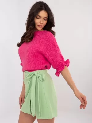 Dámský svetr ITALY MODA MI-SW-2913.99 FLUO PINK