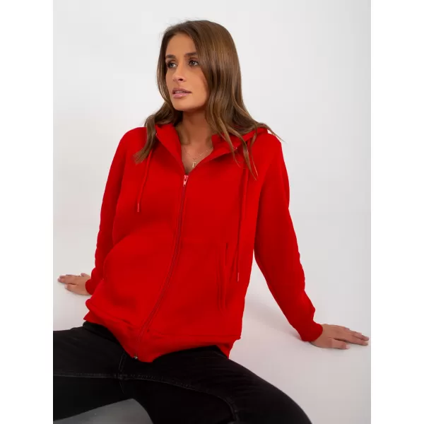  Dámská mikina RUE PARIS CT-BL-F-621087.06 RED 