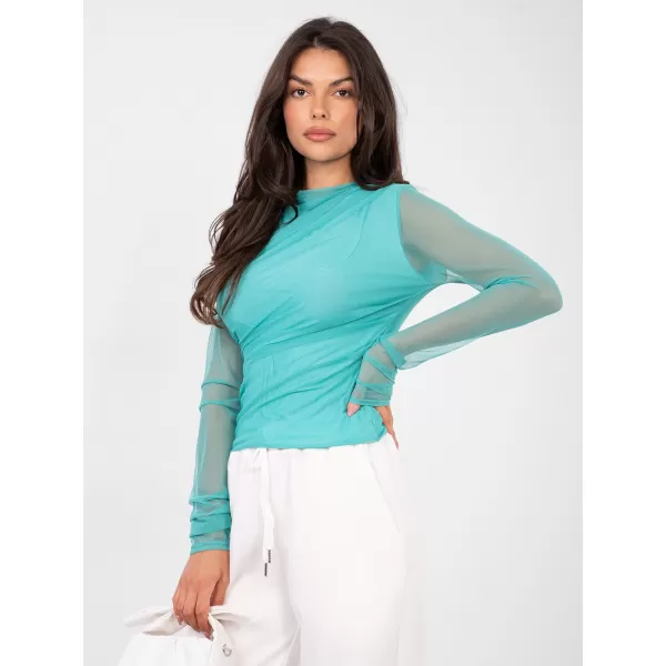  Dámská halenka FACTORY PRICE IT-BZ-21830.04 TURQUOISE 