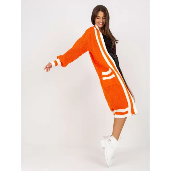  Dámský svetr RUE PARIS LC-SW-0291.06X ORANGE 
