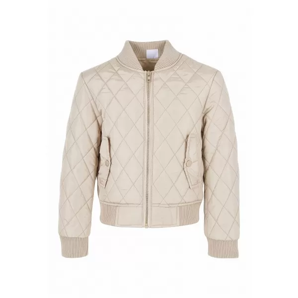  Dívčí prošívaná bunda URBAN CLASSICS UCK806-02903 WHITE SAND 