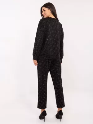 Dámský set RUE PARIS IT-KMPL-21718.27P NOIRE