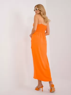 Dámské šaty ITALY MODA DHJ-SK-18992.62 ORANGE