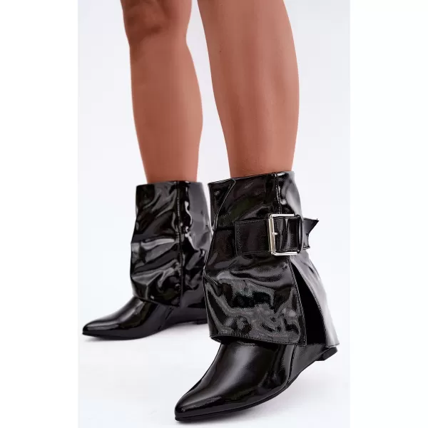  Dámské kotníkové boty BOTO 1690A-2 BLACK 