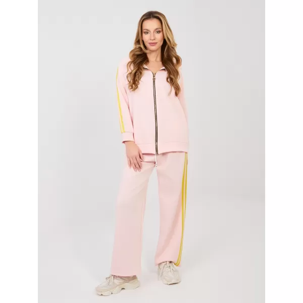  Dámská tepláková souprava RUE PARIS IT-KMPL-21782.93 BRIGHT PINK 