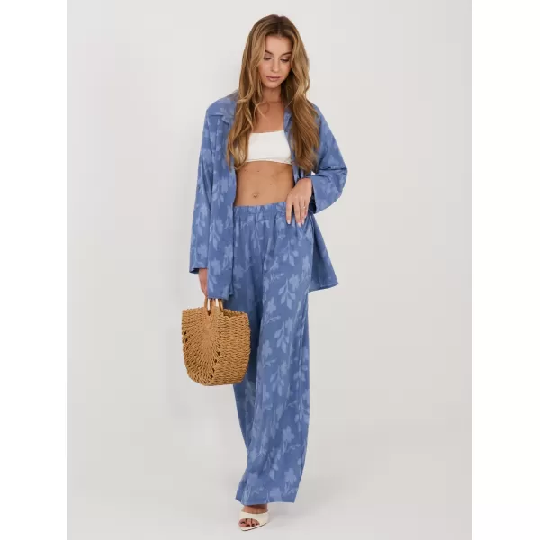  Dámský komplet RUE PARIS IT-KMPL-10127.60 BLUE 