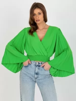 Dámská halenka ITALY MODA DHJ-BZ-16503.30X BRIGHT GREEN