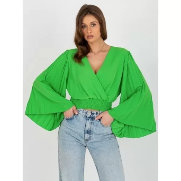  Dámská halenka ITALY MODA DHJ-BZ-16503.30X BRIGHT GREEN 
