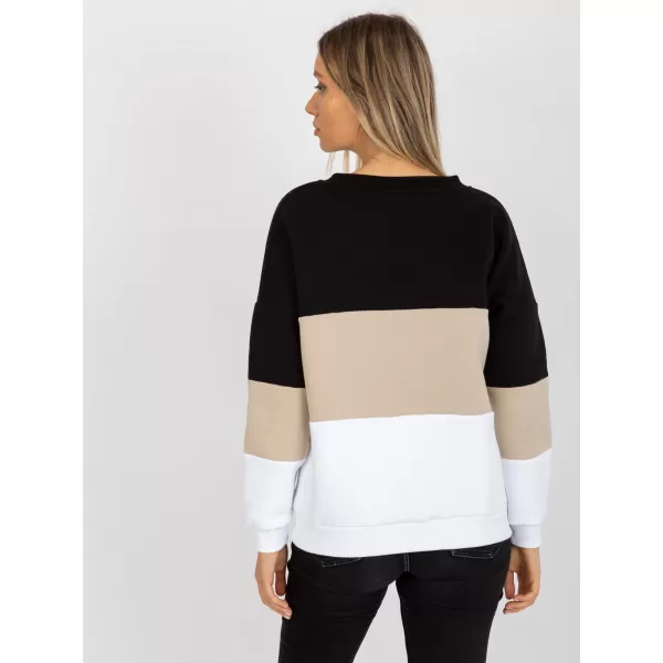  Dámská mikina RELEVANCE RV-BL-8377.89 BLACK AND BEIGE 