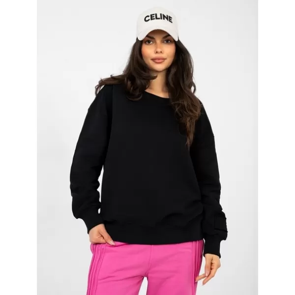  Dámská mikina FACTORY PRICE NS-BL-NS2567.03 BLACK 