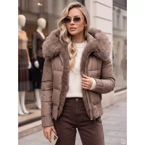  Dámská bunda DSTREET1 KHAKI 